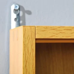 COLLECT - Vitrine Murale 5 Compartiments Aspect Hêtre 11 COLLECT - Vitrine Murale 5 Compartiments Aspect Hêtre -Pas Cher Mobiliora Magasin bibliotheque vitrine et etagere 10005199