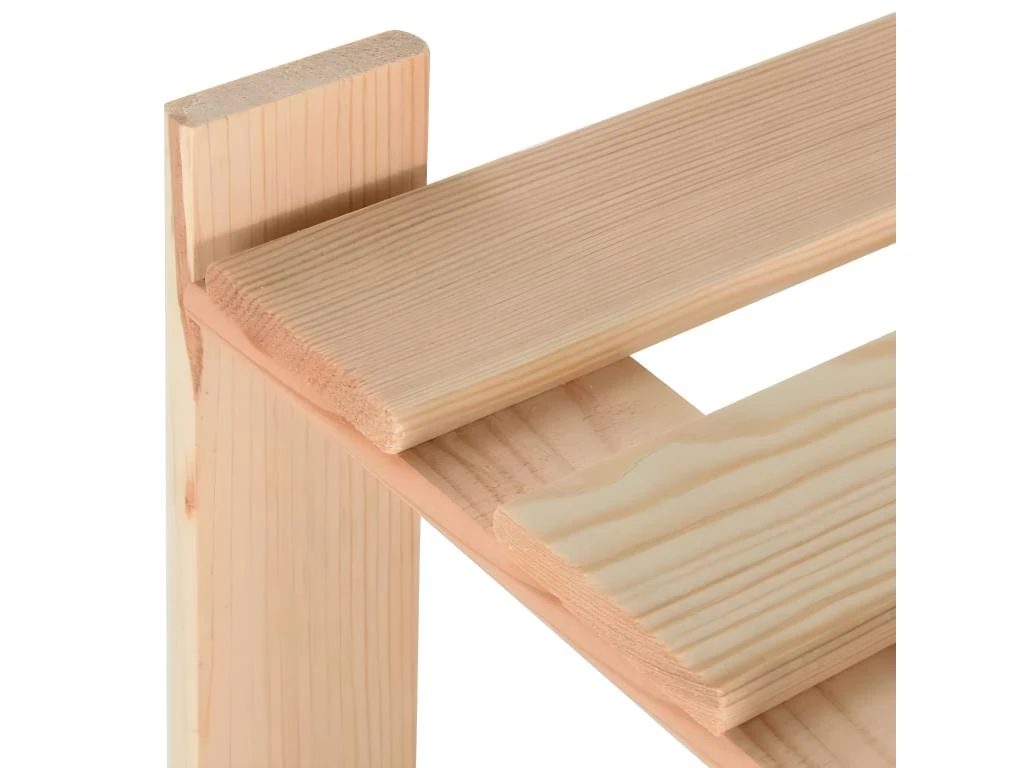 Étagère De Stockage 3 Niveau X 80 X 28,5 X 90 Cm Bois De Pin Massif 02_0000656 7 Étagère De Stockage 3 Niveau X 80 X 28,5 X 90 Cm Bois De Pin Massif 02_0000656 – Image 5
