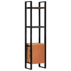 Étagère Armoire Meuble Design Bibliothèque 171 Cm Bois De Récupération Solide 2702076/2 -Pas Cher Mobiliora Magasin bibliotheque vitrine et etagere 10765715