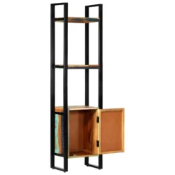 Étagère Armoire Meuble Design Bibliothèque 171 Cm Bois De Récupération Solide 2702076/2 -Pas Cher Mobiliora Magasin bibliotheque vitrine et etagere 10765717