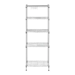 Étagère Métallique Professionnel Grise - 35 X 55 X 150 Cm - 150 Kg 14_0001535 8 Étagère Métallique Professionnel Grise - 35 X 55 X 150 Cm - 150 Kg 14_0001535 -Pas Cher Mobiliora Magasin bibliotheque vitrine et etagere 10765755