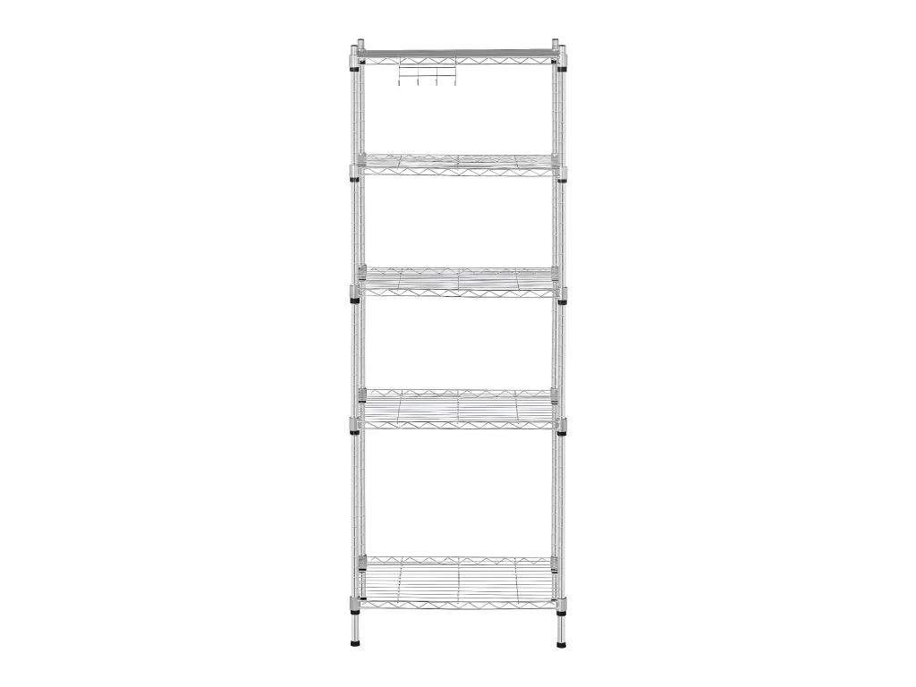 Étagère Métallique Professionnel Grise - 35 X 55 X 150 Cm - 150 Kg 14_0001535 4 Étagère Métallique Professionnel Grise - 35 X 55 X 150 Cm - 150 Kg 14_0001535 – Image 2