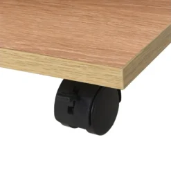 Étagère Armoire Meuble Design étagère à Roulettes 50 Cm Chêne Marron 2702036/2 -Pas Cher Mobiliora Magasin bibliotheque vitrine et etagere 10766003