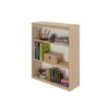 Étagère 3 Niveaux Bois Clair Taille M - KIARA 2 Étagère 3 Niveaux Bois Clair Taille M - KIARA -Pas Cher Mobiliora Magasin bibliotheque vitrine et etagere 11124443