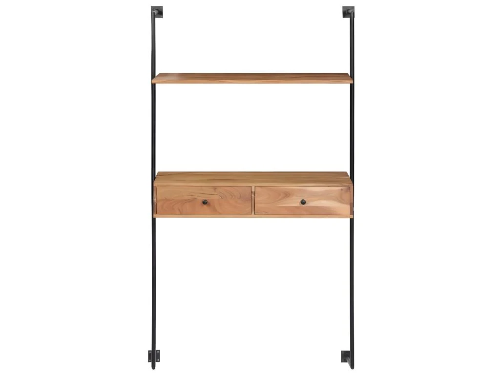 Étagère Armoire Meuble Design Bureau Mural 170 Cm Bois 2702228/2 4 Étagère Armoire Meuble Design Bureau Mural 170 Cm Bois 2702228/2 – Image 2