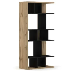 Bibliothèque Design 13 Niches De Rangements L80 X H160 Cm - Twin 13 Bibliothèque Design 13 Niches De Rangements L80 X H160 Cm - Twin -Pas Cher Mobiliora Magasin bibliotheque vitrine et etagere 11453127