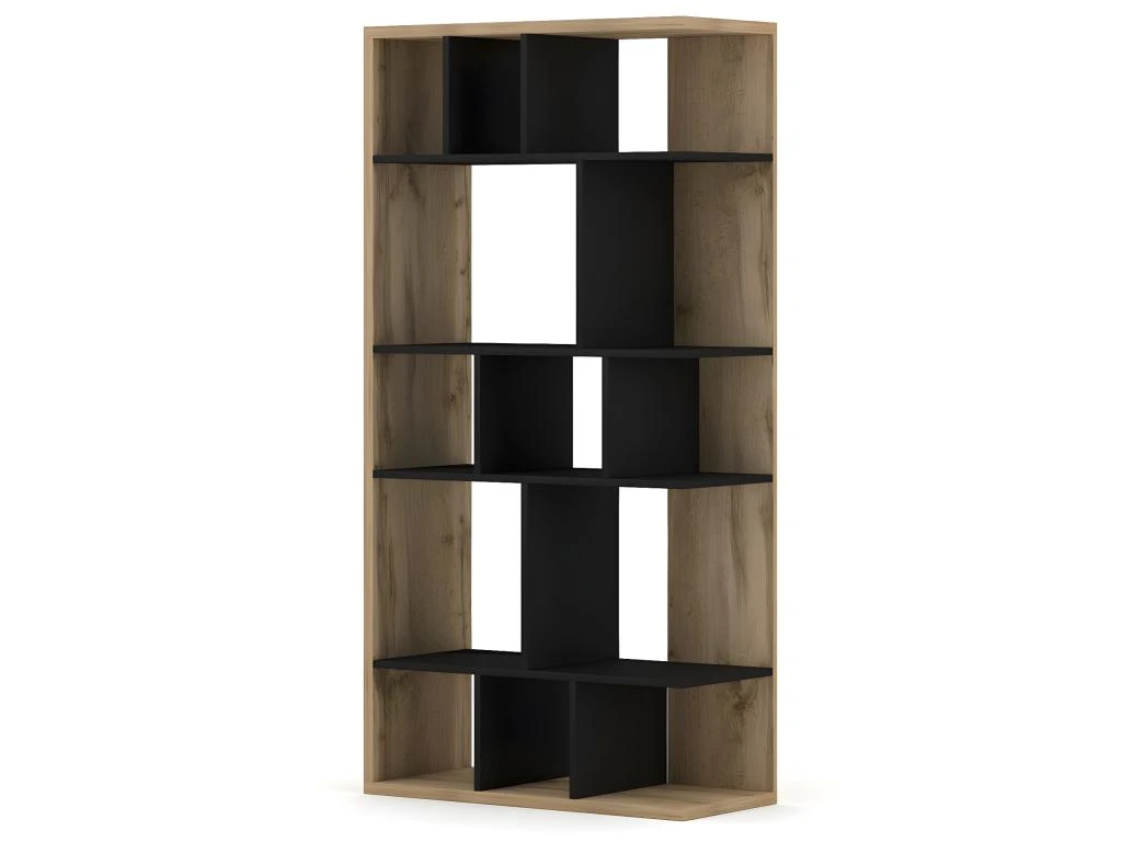 Bibliothèque Design 13 Niches De Rangements L80 X H160 Cm - Twin 6 Bibliothèque Design 13 Niches De Rangements L80 X H160 Cm - Twin – Image 4