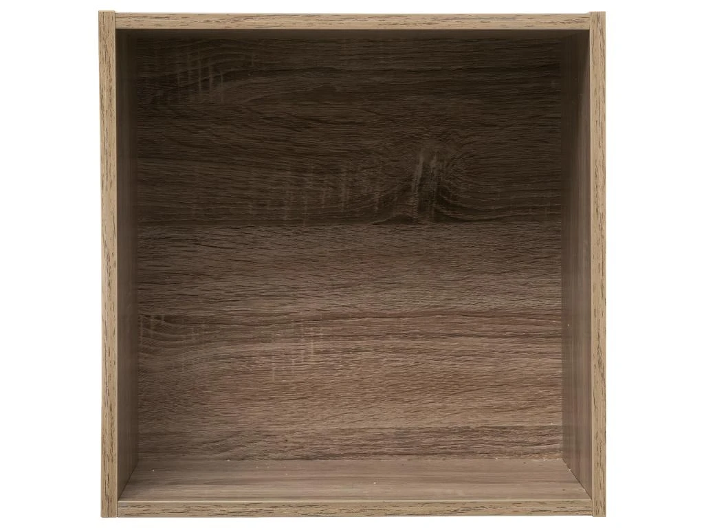 Meuble Etagère Murale 1 Case De Rangement 36.5 X 20 Cm Effet Bois Naturel 4 Meuble Etagère Murale 1 Case De Rangement 36.5 X 20 Cm Effet Bois Naturel – Image 2