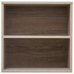 Meuble Etagère Murale 2 Cases De Rangement 36.5 X 30 Cm Effet Bois Naturel 6 Meuble Etagère Murale 2 Cases De Rangement 36.5 X 30 Cm Effet Bois Naturel -Pas Cher Mobiliora Magasin bibliotheque vitrine et etagere 11909175