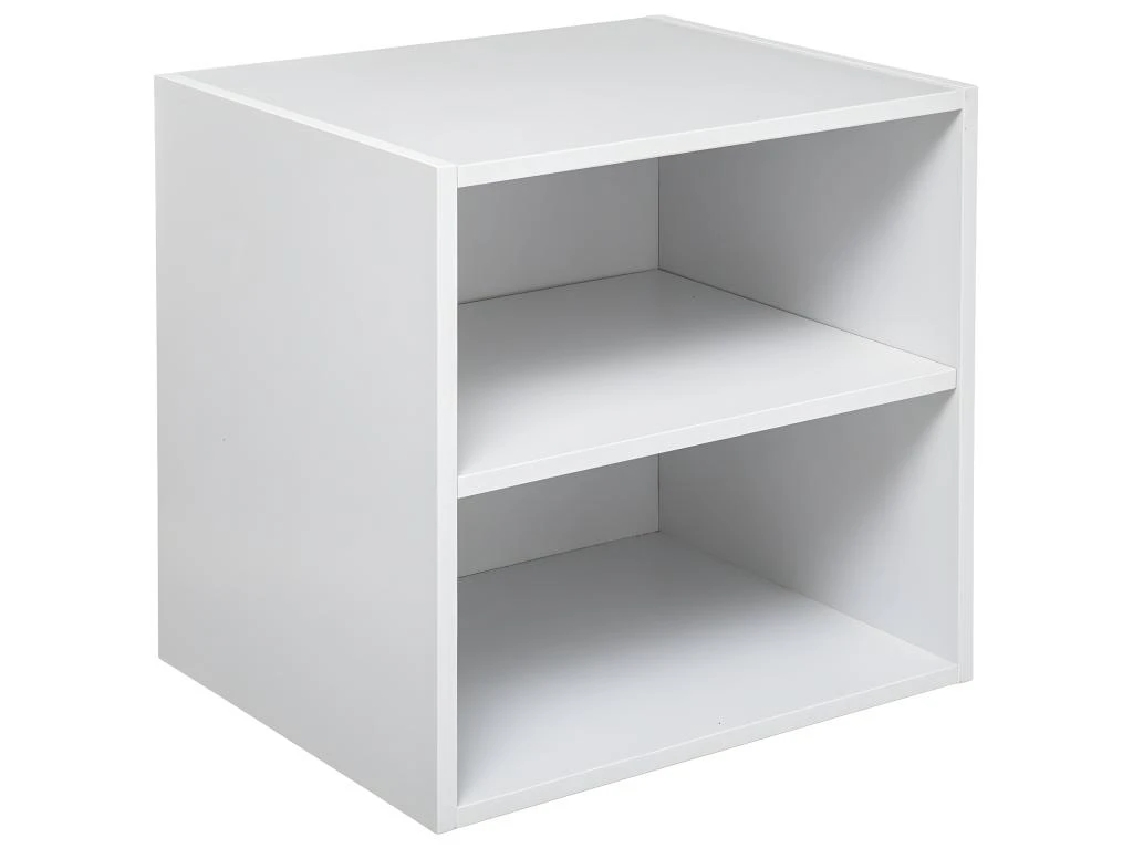 Meuble Etagère Murale 2 Cases De Rangement 36.5 X 30 Cm Blanc 3 Meuble Etagère Murale 2 Cases De Rangement 36.5 X 30 Cm Blanc
