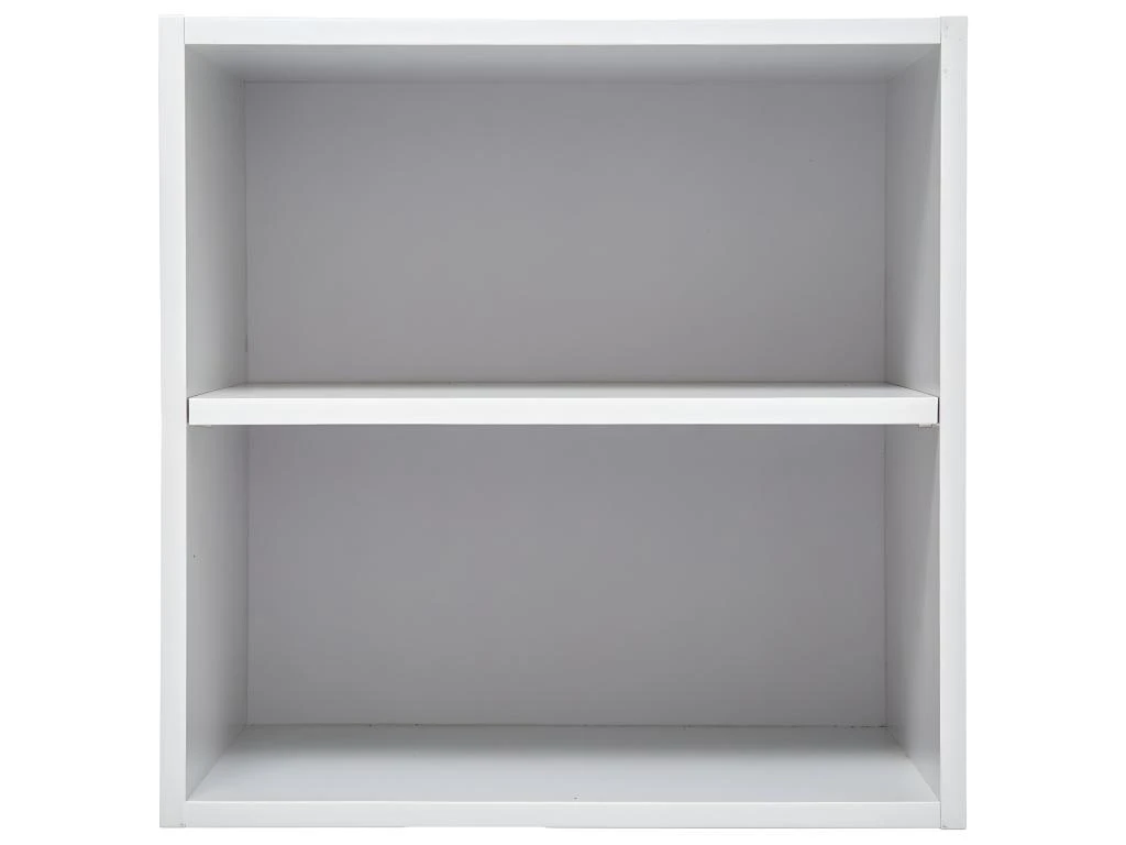 Meuble Etagère Murale 2 Cases De Rangement 36.5 X 30 Cm Blanc 4 Meuble Etagère Murale 2 Cases De Rangement 36.5 X 30 Cm Blanc – Image 2