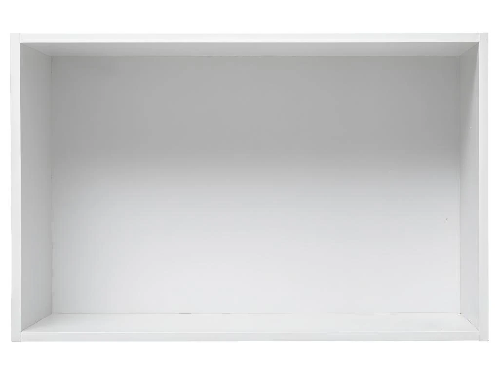 Meuble Etagère Murale 1 Case De Rangement 57 X 20 Cm Blanc 4 Meuble Etagère Murale 1 Case De Rangement 57 X 20 Cm Blanc – Image 2