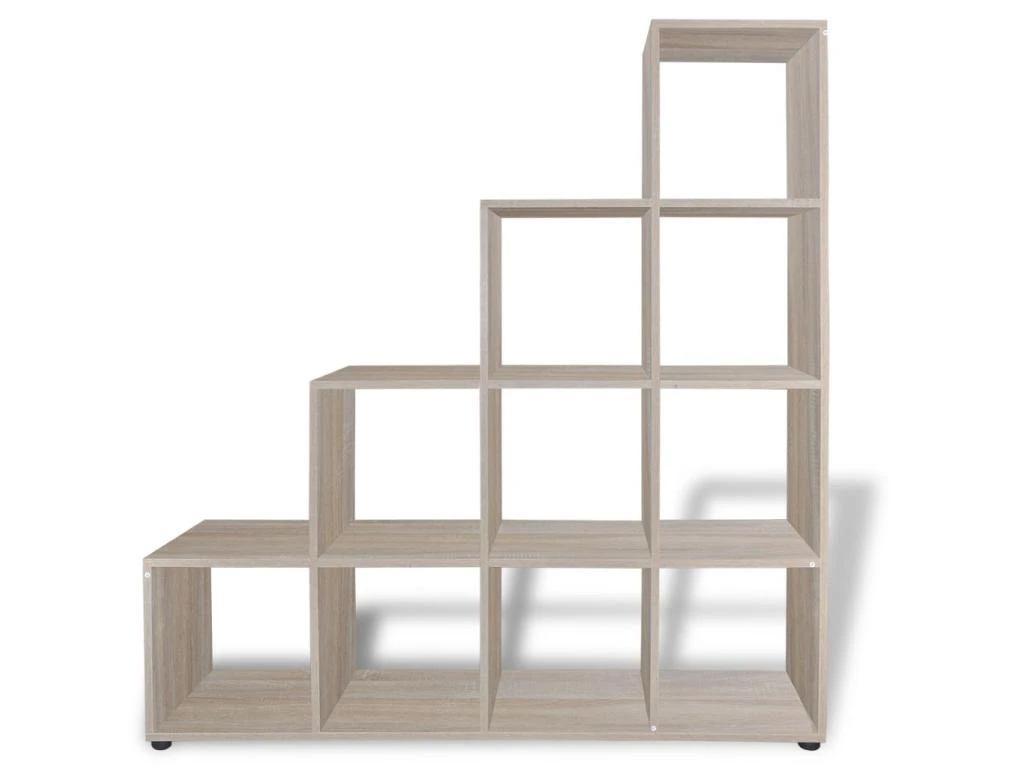 Étagère Armoire Meuble Design Bibliothèque/étagère 142 Cm Couleur De Chêne Beige 2702014/2 4 Étagère Armoire Meuble Design Bibliothèque/étagère 142 Cm Couleur De Chêne Beige 2702014/2 – Image 2