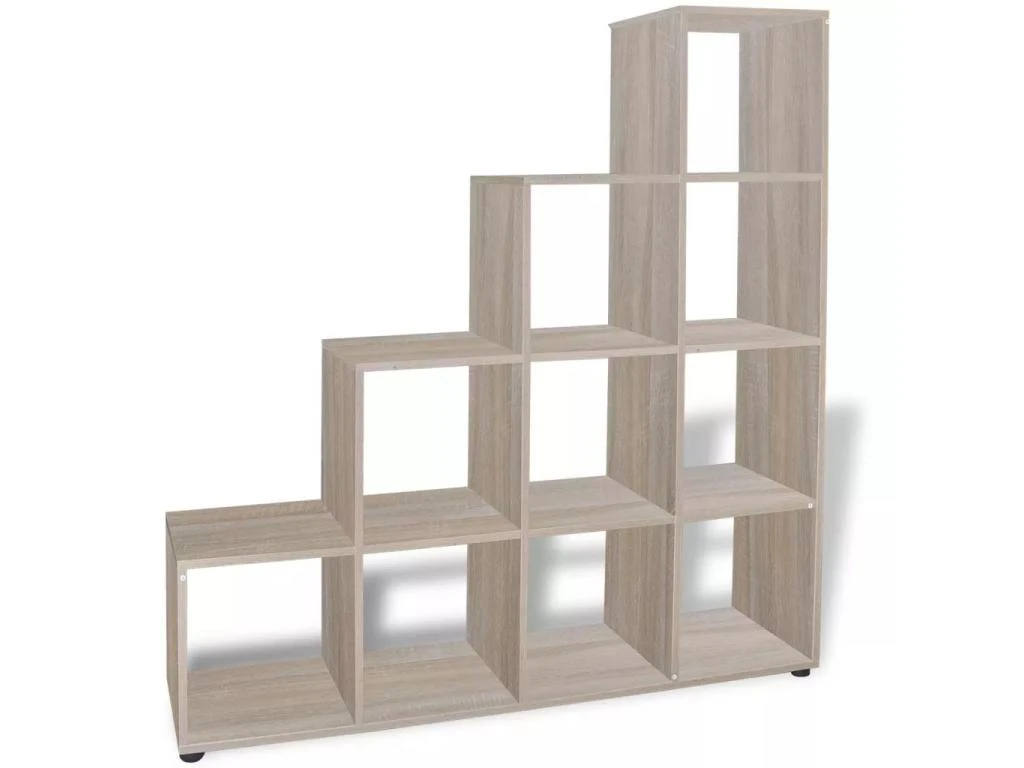 Étagère Armoire Meuble Design Bibliothèque/étagère 142 Cm Couleur De Chêne Beige 2702014/2 5 Étagère Armoire Meuble Design Bibliothèque/étagère 142 Cm Couleur De Chêne Beige 2702014/2 – Image 3