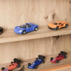 COLLECT - Vitrine Murale 5 Compartiments Aspect Chêne Artisan 10 COLLECT - Vitrine Murale 5 Compartiments Aspect Chêne Artisan -Pas Cher Mobiliora Magasin bibliotheque vitrine et etagere 12395369