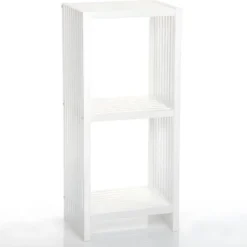 Étagère 2 Cases Blanche - Blanc