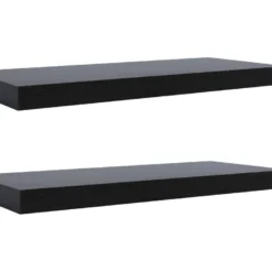 Set De 2 Etagères Murales Moderne Marron Wengè Mdf 3,8x60x25 12 Set De 2 Etagères Murales Moderne Marron Wengè Mdf 3,8x60x25 -Pas Cher Mobiliora Magasin bibliotheque vitrine et etagere 12518909