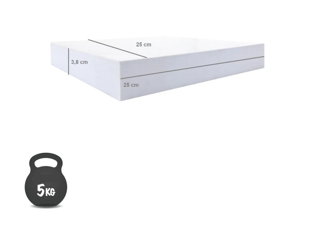 2 Étagères Blanches Bois Design Chambre Contemporaine 3,8x25x25 5 2 Étagères Blanches Bois Design Chambre Contemporaine 3,8x25x25 – Image 3