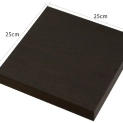 Set De 2 Etagères Murales Modernes Bois Marron 3,8x25x25 11 Set De 2 Etagères Murales Modernes Bois Marron 3,8x25x25 -Pas Cher Mobiliora Magasin bibliotheque vitrine et etagere 12519029