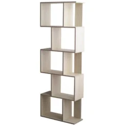 Bibliotheque 5 Etageres Sapin Blanchi Mdf Bureau 169x60x24 11 Bibliotheque 5 Etageres Sapin Blanchi Mdf Bureau 169x60x24 -Pas Cher Mobiliora Magasin bibliotheque vitrine et etagere 12521897