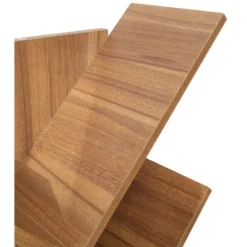 Bibliothèque Etagère 10 Etagères Bois Marron Moderne 160x44,5x22 -Pas Cher Mobiliora Magasin bibliotheque vitrine et etagere 12521913