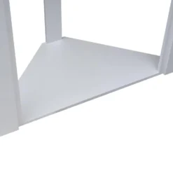 Cadre Décoratif Pour Cheminée En Bois Blanc Classique -Pas Cher Mobiliora Magasin bibliotheque vitrine et etagere 12522191