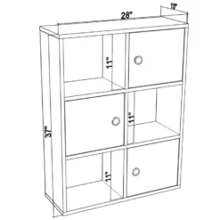 Étagère Pour Livres 100% Panneaux De Particules Couleur Blanc 72x25x93 -Pas Cher Mobiliora Magasin bibliotheque vitrine et etagere 13049141