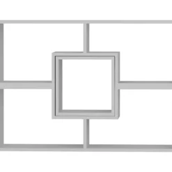 Étagère Pour Livres 100% Panneaux De Particules Couleur Blanc 105x76,4x29,5 -Pas Cher Mobiliora Magasin bibliotheque vitrine et etagere 13049279