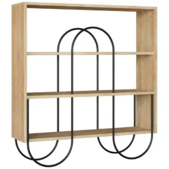 Meubles En Chêne Avec 100% Panneaux De Particules Plaqués En Mélamine. 96x99x25,5cm