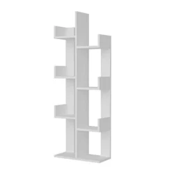 Étagère De Rangement 100% Panneaux De Particules Couleur Blanc. 50x173x22 -Pas Cher Mobiliora Magasin bibliotheque vitrine et etagere 13049465