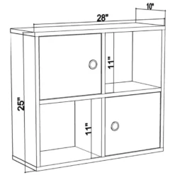 Étagère Pour Livres 100% Panneaux De Particules Couleur Chêne 72x25x62,6 -Pas Cher Mobiliora Magasin bibliotheque vitrine et etagere 13049727