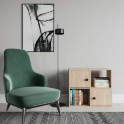 Étagère Pour Livres 100% Panneaux De Particules Couleur Chêne 72x25x62,6 -Pas Cher Mobiliora Magasin bibliotheque vitrine et etagere 13049729