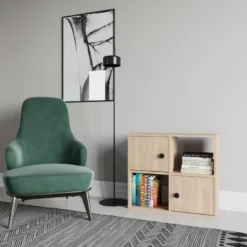 Étagère Pour Livres 100% Panneaux De Particules Couleur Chêne 72x25x62,6 -Pas Cher Mobiliora Magasin bibliotheque vitrine et etagere 13049731