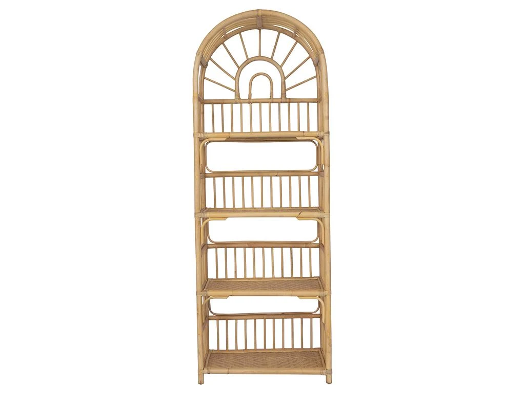 Etagère - 4 étagères - Rotin - Coloris : Naturel - IRISOU 6 Etagère - 4 étagères - Rotin - Coloris : Naturel - IRISOU – Image 4