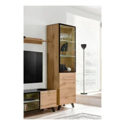 VITRINE - ARGENTIER - VAISSELIER Petit Modèle TINO + LED. Meuble Déco Type Scandinave, Design Pour Votre Salon. 8 VITRINE - ARGENTIER - VAISSELIER Petit Modèle TINO + LED. Meuble Déco Type Scandinave, Design Pour Votre Salon. -Pas Cher Mobiliora Magasin bibliotheque vitrine et etagere 8926597