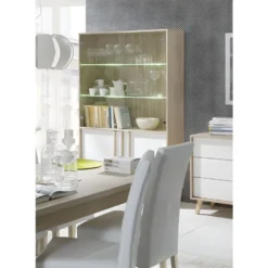 Vitrine, Vaisselier, Argentier MALMO Grand Modèle + LED. Meuble Type SCANDINAVE Idéal Pour Votre Salle à Manger 6 Vitrine, Vaisselier, Argentier MALMO Grand Modèle + LED. Meuble Type SCANDINAVE Idéal Pour Votre Salle à Manger -Pas Cher Mobiliora Magasin bibliotheque vitrine et etagere 8926669