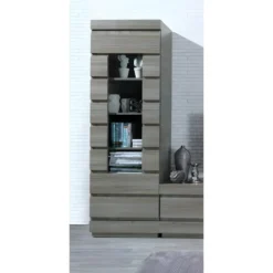 Vitrine 1 Porte Petit Modèle De La Collection DUCAL. Meuble Design Et Tendance Pour Votre Salon.