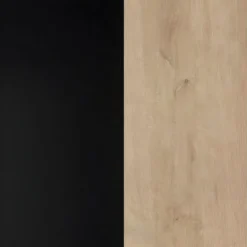 Vitrine H194 Cm Décor Noir Et Effet Chêne Avec Poignées Noir - MODE 10 Vitrine H194 Cm Décor Noir Et Effet Chêne Avec Poignées Noir - MODE -Pas Cher Mobiliora Magasin bibliotheque vitrine et etagere 9171039