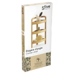 Étagère Angle 3 Niveaux En Bambou Petit Modèle - Bambou 7 Étagère Angle 3 Niveaux En Bambou Petit Modèle - Bambou -Pas Cher Mobiliora Magasin bibliotheque vitrine et etagere 9230105