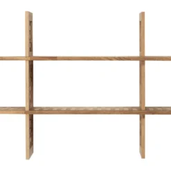 Étagère Jaya En Bois De Noyer Avec 6 Compartiments -Pas Cher Mobiliora Magasin bibliotheque vitrine et etagere 9447379