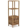 Étagère Pasay En Bois De Noyer, Hauteur 123 Cm Avec 1 Porte -Pas Cher Mobiliora Magasin bibliotheque vitrine et etagere 9447733