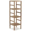 Étagère Alam En Bois De Noyer, Hauteur 117,5 Cm Avec 4 Niveaux 2 Étagère Alam En Bois De Noyer, Hauteur 117,5 Cm Avec 4 Niveaux -Pas Cher Mobiliora Magasin bibliotheque vitrine et etagere 9447885