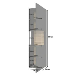 Vitrine 1 Porte Partiellement Vitrée Collection EVA. Couleur Noir Et Chêne. -Pas Cher Mobiliora Magasin bibliotheque vitrine et etagere 9499535