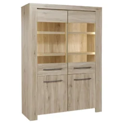 VIDSEL - Vitrine Avec Eclairage 7 VIDSEL - Vitrine Avec Eclairage -Pas Cher Mobiliora Magasin bibliotheque vitrine et etagere 9499577