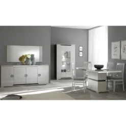 BRISE - Vitrine 2 Portes Avec Led