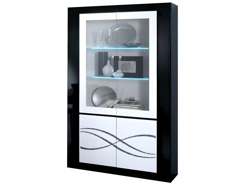 VICTORIA Luxury - Vitrine 2 Portes Avec Led 4 VICTORIA Luxury - Vitrine 2 Portes Avec Led â Image 2