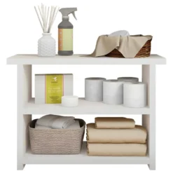 Etagère Multifonctions Largeur 68 Cm Chêne Clair