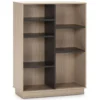 Étagère Bibliothèque Vigo 110x80 Cm , étagère Pour Bureau, Couleur Chêne Et Gris 1 Étagère Bibliothèque Vigo 110x80 Cm , étagère Pour Bureau, Couleur Chêne Et Gris -Pas Cher Mobiliora Magasin bibliotheque vitrine et etagere 9885627