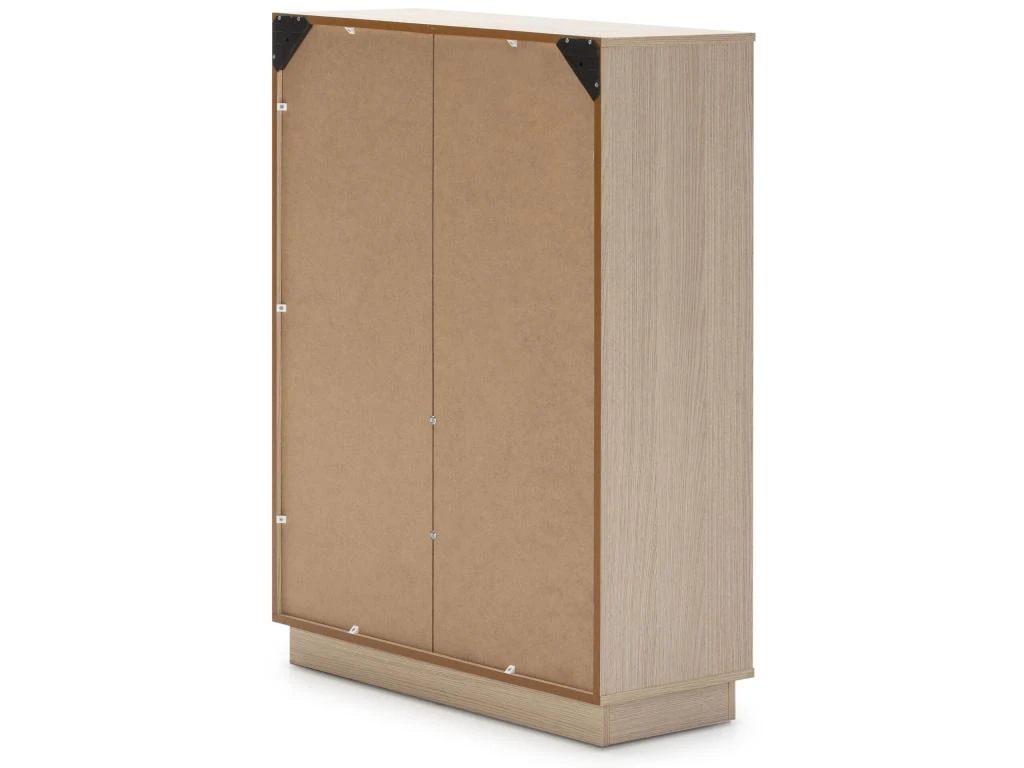 Étagère Bibliothèque Vigo 110x80 Cm , étagère Pour Bureau, Couleur Chêne Et Gris 4 Étagère Bibliothèque Vigo 110x80 Cm , étagère Pour Bureau, Couleur Chêne Et Gris – Image 2