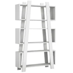 Bibliothèque Avec 3 Niches - Blanc - ESIRI -Pas Cher Mobiliora Magasin bibliotheque 13067397